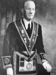Edgar Ronald Carr – The 22nd Master of the Wyggeston Lodge No.3448 in 1931